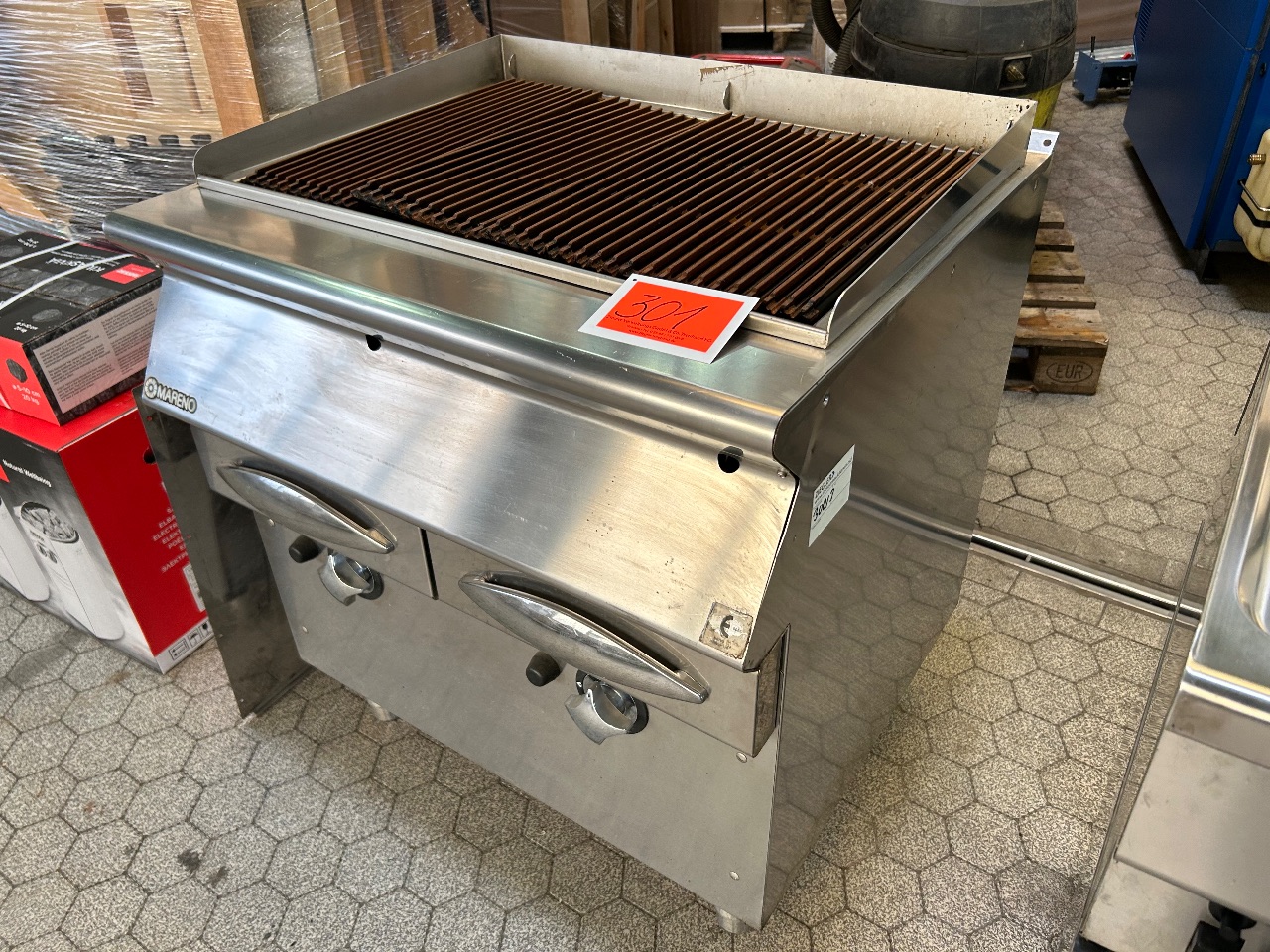 Edelstahl-Gas-Grill (Mareno, NG78G)