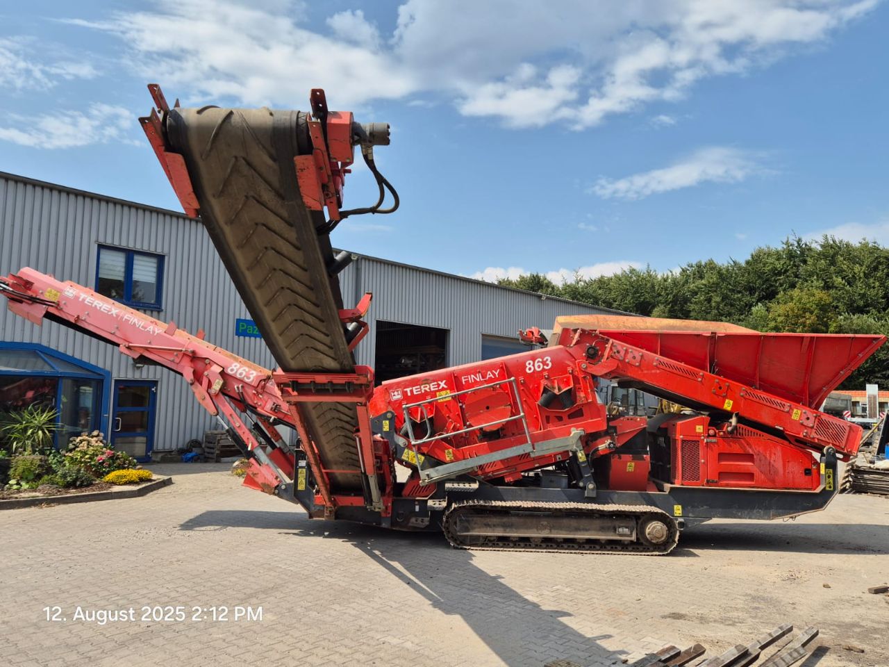 Schwerlast-Siebanlage (Terex Finlay, 863) - (Bj.: 2016) - (Betriebsstunden: 1468) - (Service bei 1200 Stunden) - (Neupreis: ca. 140.000,00 EUR) - (Video in der Beschreibung) - (Startpreis: 40.000,00 EUR)