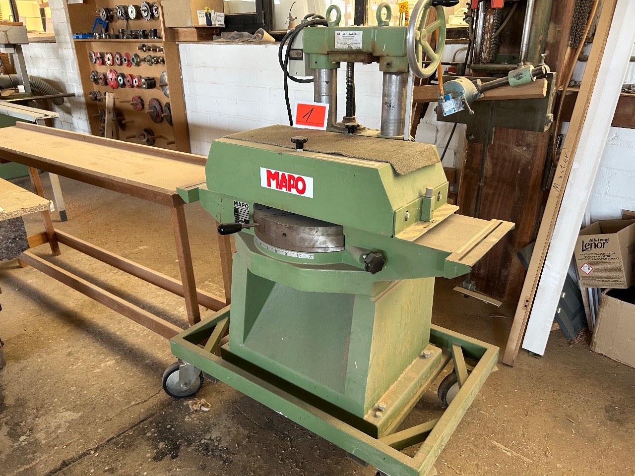 Finiermaschine (Feinhobelmaschine) - (MAPO, SPU 180), Bj.: 1193