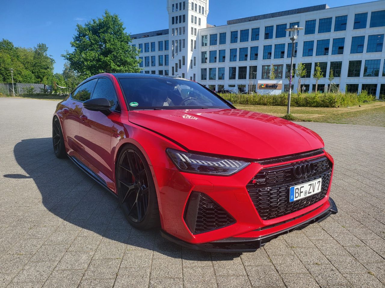 Schräghecklimousine (Audi, RS 7 C8 Sportback 4.0 l V8 Biturbo Mild-Hybrid) - (EZ.: 30. Januar 2020) - (81.068 km) - (Startpreis: 35.000,00 EUR)