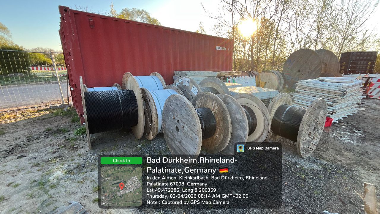 Posten Warenvorräte (Glasfasertechnik) - (35.500 m Kabel) - (kompl. Beräumung der ersteigerten Bestände) - (Startpreis: 900,00 EUR) - (Details werden noch eingepflegt)